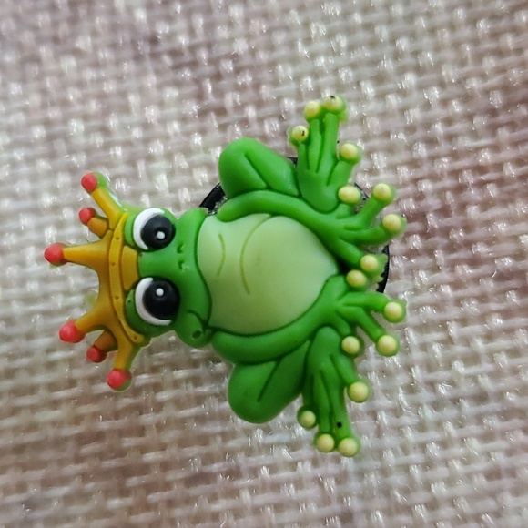 CROCS | Other | Crocs Jibbitz Frog Prince | Poshmark